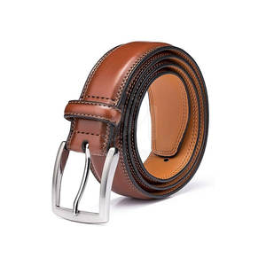 Nouvelle Ceinture en Cuir pour Hommes 2026 – Design Tendance, Vente en Gros, Ceinture Décontractée Ajustable à Boucle Ardillon en Cuir de Vachette - Product Image 1