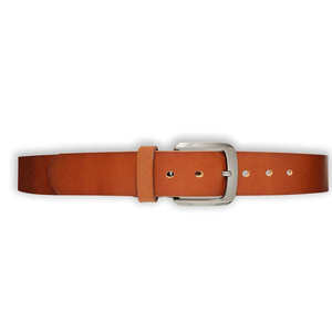 Cinturón Casual de Cuero Vacuno de Grano Completo para Hombre con Hebilla Cuadrada de Aleación, Transpirable y de Alta Calidad - Product Image 3