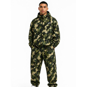 Chaqueta Cortavientos con Capucha Personalizada de Alta Calidad para Esquí, Impermeable, Resistente al Viento, con Bordado de Camuflaje y Logotipo, con Bolsillos Hilden, Traje Deportivo - Product Image 3