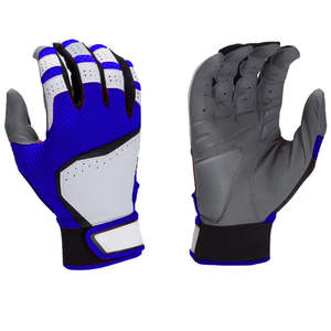 Guantes de Bateo de Béisbol de Primera Calidad con Logotipo Personalizado para Adultos, Cierre de Gancho y Bucle para Mano Derecha, Agarre Suave y Transpirable - Product Image 4