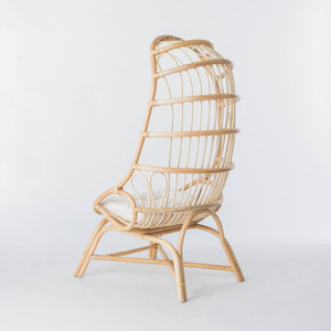 Rattan <b>bird</b> nest hammock chairs competitive price hanging egg chair with <b>stand</b> produced in Vietnam - Product Image 4