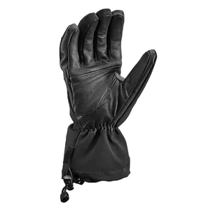 Sports World 2026 Gants en cuir et polaire épais, chauds, pour le ski, le cyclisme, le snowboard, extérieur, coupe-vent, fermeture éclair intégrale - Product Image 4