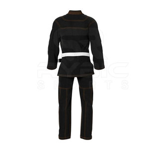 Kimono de Jiu Jitsu Brasileño de Primera Calidad con Bordado Personalizado, Ajuste Cómodo, Uniforme de BJJ para Práctica Diaria - Product Image 3