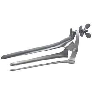 Spéculum vaginal vétérinaire Polanski en acier inoxydable allemand réutilisable de haute qualité SIGAL MEDCO SM-VT-0293 pour hôpitaux et diagnostic - Product Image 4