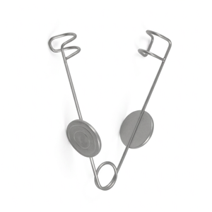 Espéculo Infantil Alfonso de Acero Inoxidable, Instrumento Quirúrgico Oftálmico - Product Image 2