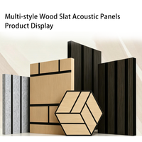 Panneau mural acoustique flexible en bois 3D et placage PVC MDF, panneau ondulé décoratif, flexible, courbé, lamelles courbées, Akupanel