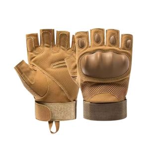 Guantes de Doble Envoltura de Cuero Marrón para Levantamiento de Pesas, Fabricante Personalizado - Product Image 1