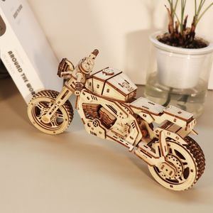 Kit Modello Moto 3D in Legno Fatto a Mano per Regalo Unico o Decorazione Natalizia - Product Image 4
