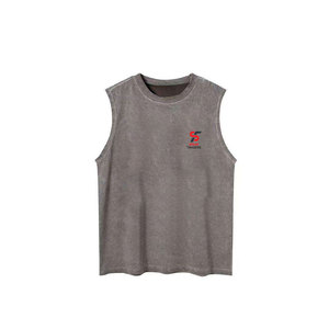 Débardeur Homme Solide et Élégant, Coupe Slim, Col Rond, Design Uni, Léger et Confortable pour le Quotidien et le Streetwear - Product Image 2