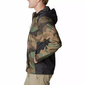 Wholesale Plus Size Winter <b>camo</b> Windbreaker <b>Jacket</b> Hooded Front Logo Polyester/Nylon Quick Dry Breathable Outdoor Use - Product Image 5