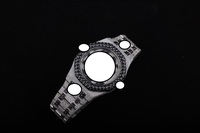 Montre mécanique automatique de luxe pour homme en acier inoxydable, boîtier de 42 mm, verre saphir, fermoir pliant lumineux