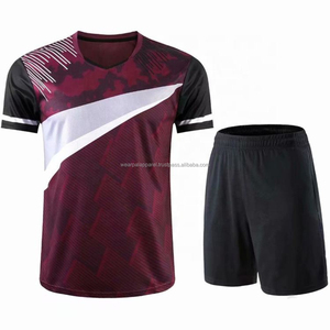 Top Fashion Arrival Wholesale Tennis Wear Uniform High Quality Custom Logo <b>Badminton</b> & Tennis Jersey - Product Image 5