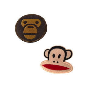 Patchs brodés personnalisés en lettres 3D en relief avec logo, en tissu toile, emblèmes sportifs pour équipes de basketball, patchs thermocollants - Product Image 4