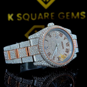 Vente en gros de montres de qualité supérieure, résistantes à l'eau, nouvelles, de luxe, en acier inoxydable, mouvement automatique à quartz, cristal saphir, bracelet unisexe - Product Image 1