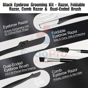 Kit de pinces à sourcils Simple Beauty Tools pour le modelage des sourcils, léger et pratique - Product Image 5
