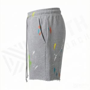 Shorts pour hommes en toile imprimée camouflage rétro de haute qualité, été, logo personnalisé, séchage rapide, fermeture à cordon, décontracté, premium - Product Image 3