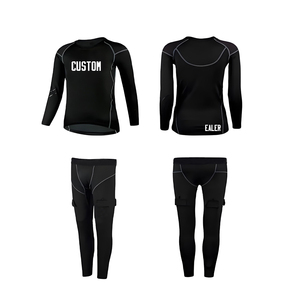 Camiseta Profesional Personalizada para Hockey con Protección de Cuello, Resistente a Cortes, Manga Corta, Elástica en Cuatro Direcciones, Transpirable, Cortavientos, Unisex - Product Image 2