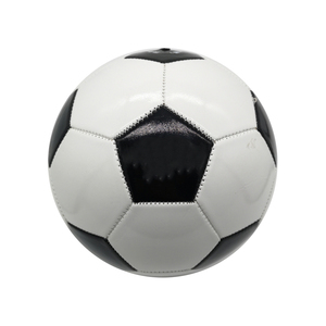Balón de Fútbol Clásico Blanco y Negro, Tamaño 4 5, Cosido con PU, para Entrenamiento Deportivo al Aire Libre - Product Image 1
