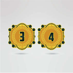 Ceinture de championnat de lutte personnalisée en métal noir, laiton et zinc, quatre plaques latérales, plaque centrale dorée, design de logo personnalisé, champion - Product Image 4