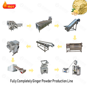Machine de séchage et de traitement du gingembre de haute qualité Prix de la machine de traitement du gingembre Ligne de traitement du gingembre - Product Image 6