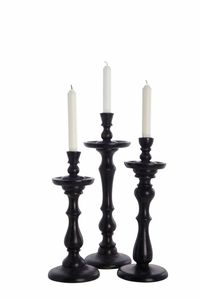 Matt <b>Black</b> Aluminium Candle <b>Holder</b> Handmade Customized Metal Candle <b>Holder</b> For Home & Garden Decoration Wedding Centerpieces - Product Image 3