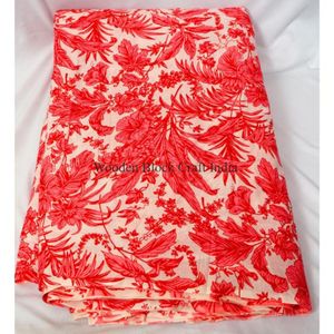 Eco Friendly Lightweight Floral Block Print Cotton Fabric Yard Multi Color Indian Handmade Woven Fabric for <b>Bag</b> & Shirt - Product Image 3