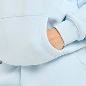Sweat à capuche oversize classique pour femme, bleu pastel, best-seller, anti-rides et respirant, idéal pour la gym - Product Image 3