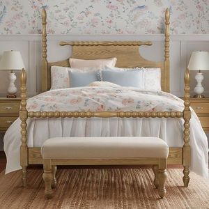 Cama de Madera Queen Size Beckett - Product Image 1
