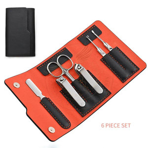 Kit de manucure et pédicure professionnel de luxe 8-en-1 en acier inoxydable avec outils portables et durables - Product Image 2
