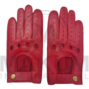 Gants de conduite en cuir sur mesure pour hommes, accessoires de mode automobile très demandés - Product Image 2