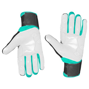 SAAR INDUSTRIES SI-BG-QN03 Leather Baseball Batting Gloves-Ambidextrous Design <b>Hook</b> Loop Closure Wrist Support Customizable - Product Image 3