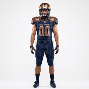 Uniformes de football personnalisés pour jeunes avec numéros de joueur pour les équipes de football jeunesse, en mesh extensible, en gros - Product Image 4
