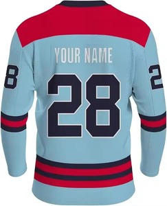 Maillot de hockey sur glace sublimé, vêtement de sport respirant et à séchage rapide, parmi les plus vendus - Product Image 4