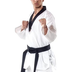 Tenue d'arts martiaux, uniforme de Taekwondo avec logo personnalisé, meilleure vente, uniforme de Taekwondo en gros, BJJ Gi, Jiu Jitsu, arts martiaux - Product Image 1