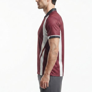 เสื้อคริกเก็ตทันสมัยสำหรับผู้ใหญ่ชาย แขนสั้น ระบายอากาศได้ดี เป็นมิตรกับสิ่งแวดล้อม น้ำหนักเบา ชุดกีฬา สามารถปรับแต่งได้ - Product Image 3