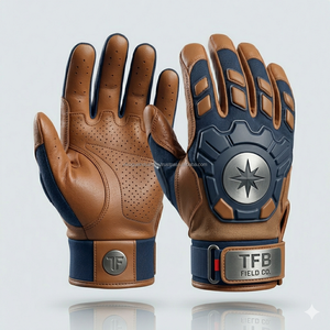 Guantes de Bateo de Béisbol para Zurdos, Personalizados, Tendencia 2026, Piel de Oveja, Puño Corto, Cierre de Gancho y Bucle, para Softbol, para Hombres Adultos - Product Image 2