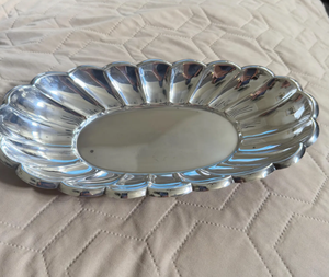 Offre Spéciale : Plateau Coquille Ovale Classique en Métal, Finition Polie, Compatible Lave-Vaisselle, Bol Décoratif pour Fêtes et Centre de Table - Product Image 3