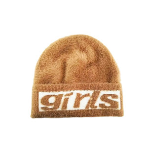 Fitted Unisex Winter Hat Custom High Quality 100% Acrylic Y2K Jacquard Skull Beanies <b>Cap</b> for <b>Men</b> Women - Product Image 6