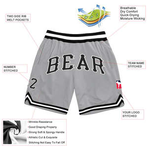 Customized Sublimation Shorts for Men Sports Team Shorts Club Name Shorts Training Shorts <b>Custom</b> Logo Shorts Manufacturer - Product Image 5
