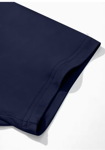 Ensemble T-shirt et short imprimé tendance à col rond – Pullover décontracté élégant à manches courtes et respirant - Product Image 6
