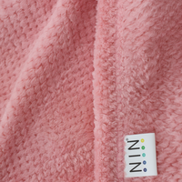 Couvertures en polaire Sherpa 100% polyester tricotées épaisses personnalisées Textiles de maison unis pour l'hiver