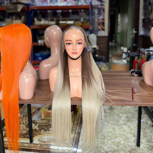 Perruques en cheveux naturels les plus vendues, produits capillaires vietnamiens bruts, perruque frontale HD en dentelle, perruques en cheveux humains ultra-lisses, Lace Front - Product Image 3