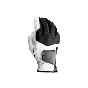 Gants de golf hybrides personnalisés avec logo OEM, en cuir véritable, paume renforcée, élastiques, imperméables, légers, matière extensible 4 directions - Product Image 2