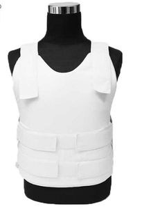 Premium Weiße Stichschutzweste mit Verstellbaren Schultergurten, Sicherheitstraining, Klettverschluss, Schutzkleidung für die Arbeit - Product Image 6