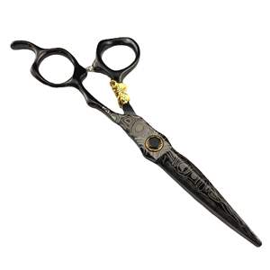 Ciseaux de coiffure 6'' en acier inoxydable JP, ensemble de ciseaux de barbier professionnels pour la coupe de cheveux, avec sac inclus - Product Image 2