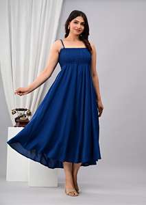 Vestido de Noche de Diseño de Alta Calidad para Damas, Vestido Largo de Algodón de Lujo con Escote Bardot, Ecológico y de Secado Rápido - Product Image 3