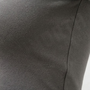 Camiseta Corta de Verano para Mujer, Color Personalizado, Corte Ajustado, Algodón y Poliéster, Cuello Redondo, Top Sexy de Manga Corta - Product Image 5