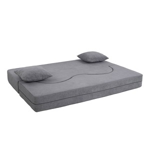 Modern Convertible Foldable Full Foam <b>Sofa</b> Bed Modular <b>Floor</b> Couch Velvet Fabric Living Hotel Apartment - Product Image 5
