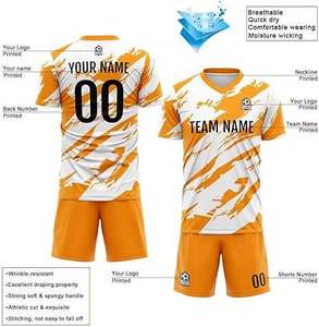 Vente en gros d'uniformes de football Palestine personnalisés OEM/ODM imprimés, col en V, manches courtes, séchage rapide, respirants, légers, 100% polyester - Product Image 6