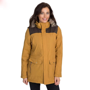 Chaqueta Parka para Mujer Mantic Enterprises - Exterior de Cuero Genuino, Tela de Lona, Diseño Transpirable para Viajes, Trabajo y Uso al Aire Libre - Product Image 4